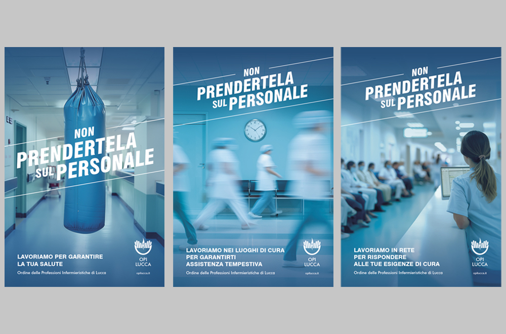 Campagna "Non prendertela sul personale" per OPI Lucca